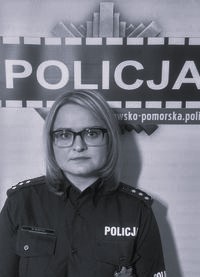 zdjęcie zmarłej policjantki w mundurze