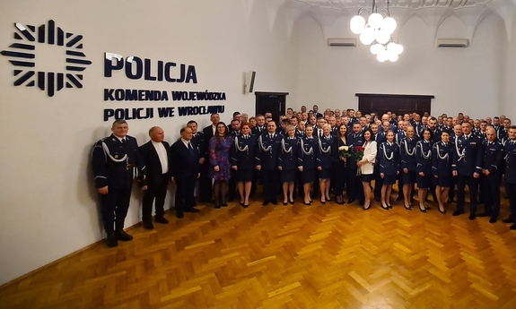 uczestnicy uroczystości