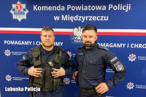 Policjanci którzy brali udział w interwencji