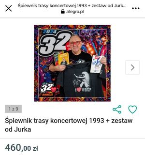 screen z licytacji WOŚP