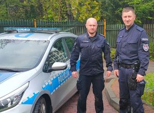 policjant i ratownik medyczny