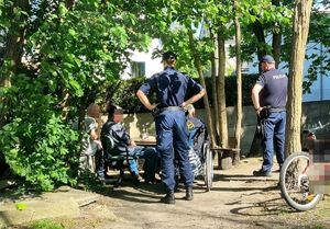 policjanci interweniujący