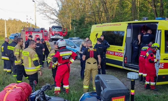 Służby w trakcie poszukiwań mężczyzny