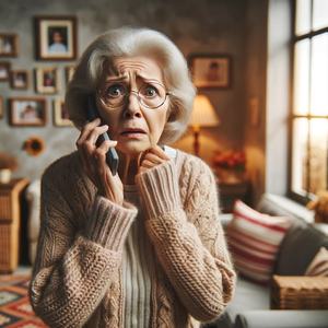 kobieta rozmawia przez telefon