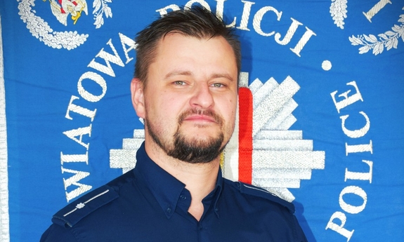 mł. asp. Łukasz Langa