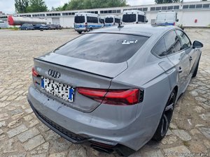 tył skradzionego pojazdu
