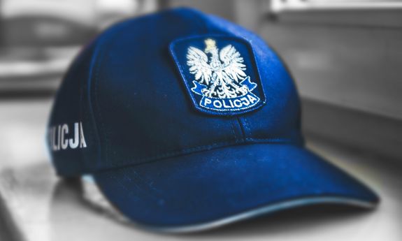 czapka policjantki