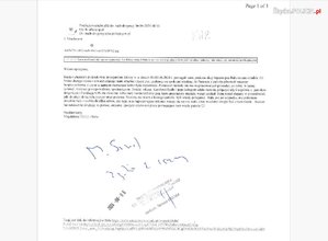 zdjęcie przedstawia treść wiadomości e-mail z podziękowaniami od opiekunki psa Balu