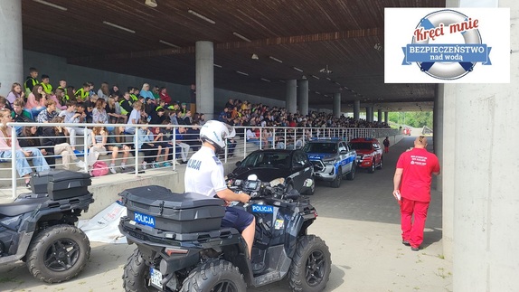 policjanci na quadach