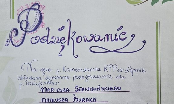 Podziękowania