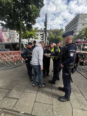 Polscy policjanci na EURO 2024