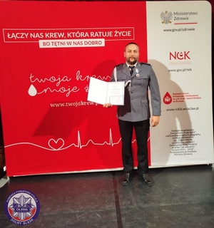 nagrodzony policjant