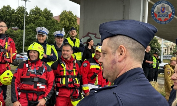 funkcjonariusze służb podczas ćwiczeń