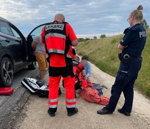 policjantki pomogły w akcji ratowania chłopca