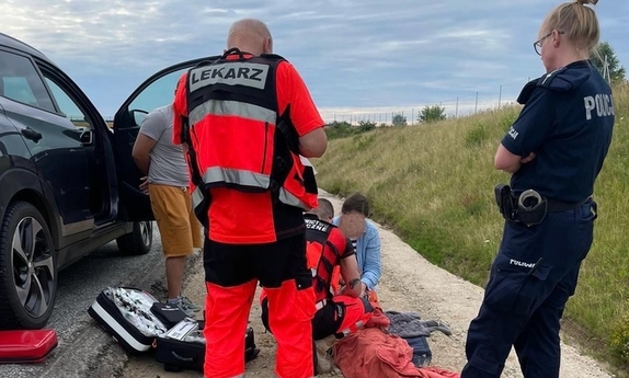 policjantki pomogły w akcji ratowania chłopca