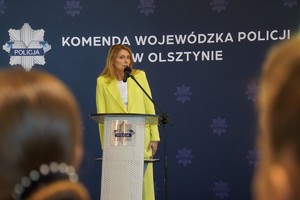uczestnicy uroczystego ślubowania