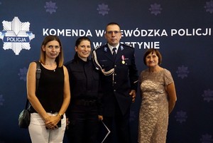 uczestnicy uroczystego ślubowania