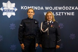 uczestnicy uroczystego ślubowania