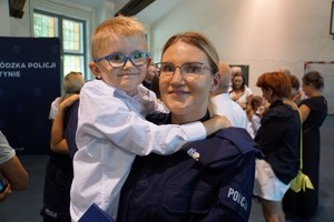 uczestnicy uroczystego ślubowania