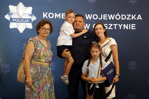 uczestnicy uroczystego ślubowania