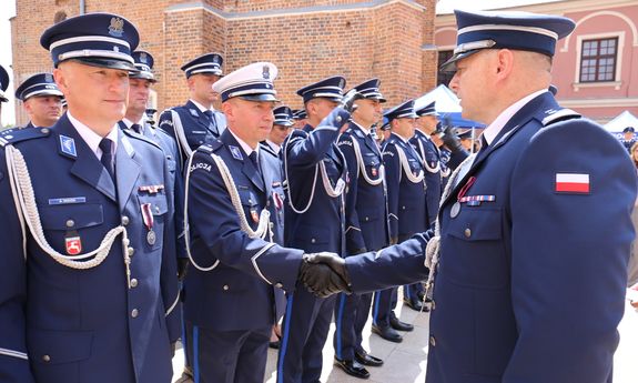 uroczyste obchody święta policji