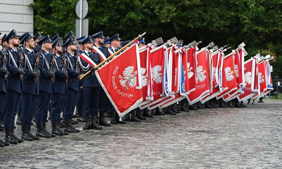 uroczyste obchody święta policji
