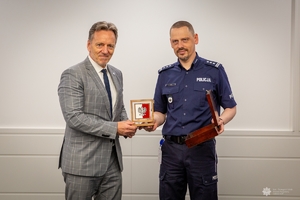 Komendant Główny Policji podczas spotkania z szefem niemieckiego Federalnego Urzędu Policji Kryminalnej (BKA)