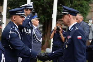 uczestnicy uroczystości z okazji Święta policji w KGP