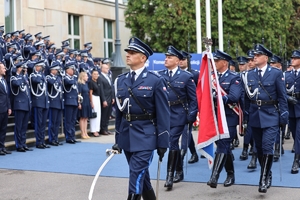 uczestnicy uroczystości z okazji Święta policji w KGP