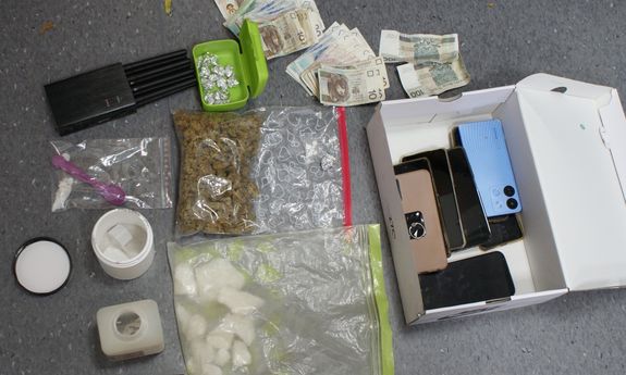Zabezpieczone przedmioty i substancje.