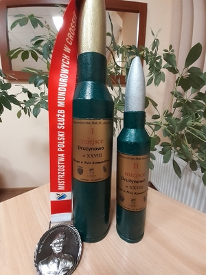 Zawodnicy polskiej reprezentacji podczas zawodów