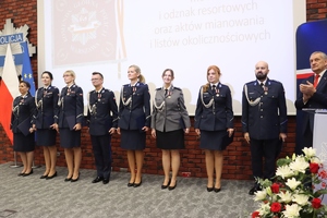 Uczestnicy uroczystości.
