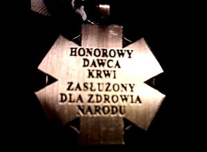 Odznaka Honorowego Dawcy Krwi – Zasłużony dla Zdrowia Narodu. Gratulujemy wspaniałego wyróżnienia!