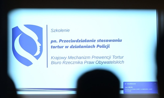 Slajd z prezentacji podczas szkolenia.