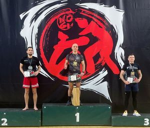 Policjanci z sukcesami na Mistrzostwach Polski No Gi Jiu Jitsu 2025 - sierż. szt. Adam Działowski.