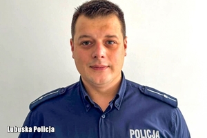 Młodszy aspirant Michał Obała.