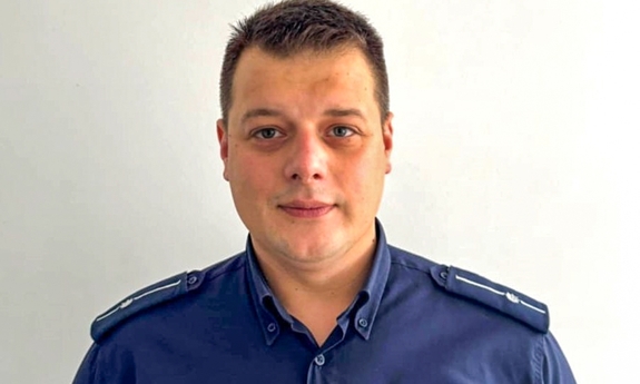 Młodszy aspirant Michał Obała.