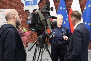 uczestnicy uroczystości wręczenie Złotych Blach.