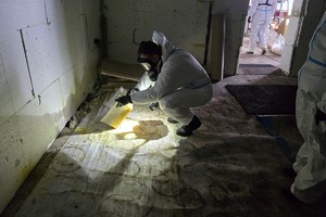 zabezpieczone narkotyki i zatrzymany mężczyzna.