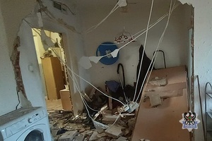 Wnętrze mieszkania mężczyzny.
