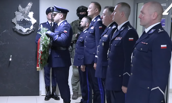 Uczestnicy uroczystości.