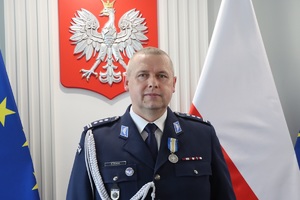Dyrektor Biura Prewencji insp. Robert Kumor.