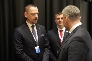 Komendant Główny Policji i inni uczestnicy nieformalnego Spotkania Europejskich Szefów Policji.