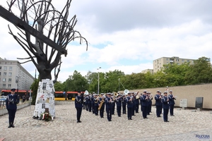 uroczystość odsłonięcia tablicy epitafijnej w Muzeum Więzienia Pawiak