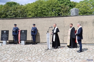 uroczystość odsłonięcia tablicy epitafijnej w Muzeum Więzienia Pawiak