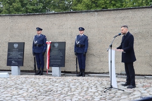 uroczystość odsłonięcia tablicy epitafijnej w Muzeum Więzienia Pawiak