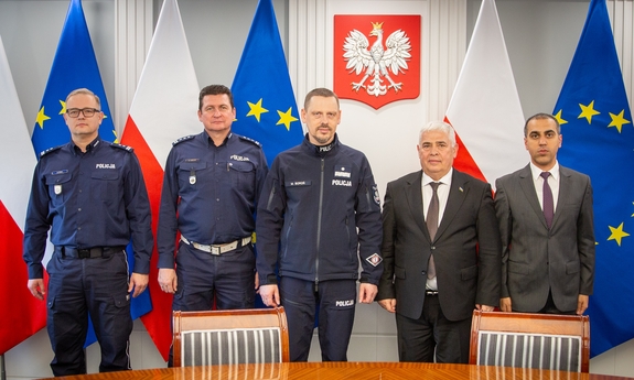 Komendant Główny Policji spotkał się z Zastępcą Ministra Spraw Wewnętrznych Republiki Azerbejdżanu.