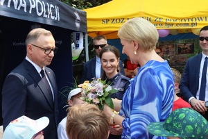 „Bezpieczne wakacje” z parą prezydencką