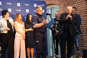 Uczestnicy konferencji przed festiwalem Kameralne Lato.