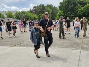 Uczestnicy dnia otwartego w CPKP BOA.